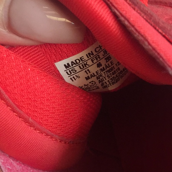 Adidas Tubular Nova Red 11 1/2 - Picture 7 of 7